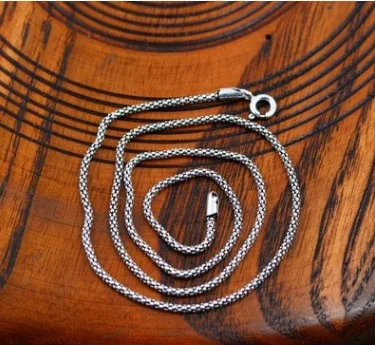 100% real silver necklace for couples initial gifts men gift women neckless 1mm | Украшения и аксессуары