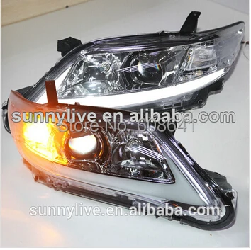 

Для Camry V40 Североамериканская версия 2010-2011 хромированный корпус фары