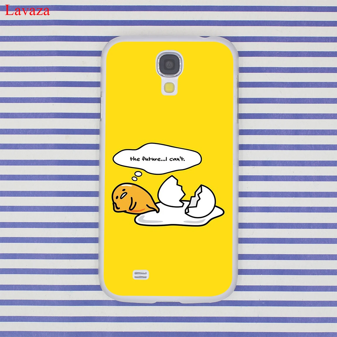 Милый чехол для телефона lawaza gudetama lazy egg Samsung Galaxy S20 Ultra S10E S10 Lite S6 S7 Edge S8 S9 Plus A51 A71 A81