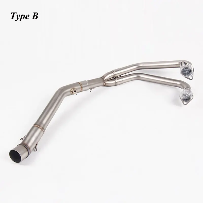 Для YZF R25 R3 MT03 R250 R300 Передняя труба полная система выхлопная мотоцикла Escape Moto без