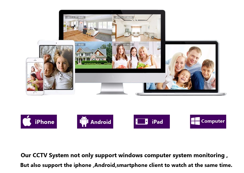 Дистанционный просмотр 5MP AHD CVI TVI аналоговый 4 в 1 металлический корпус Открытый водонепроницаемый ночного видения CCTV камеры безопасности* 2 длинные ИК расстояние