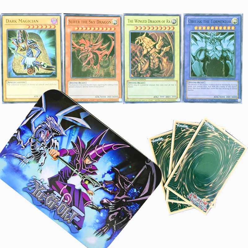 Yu gi oh 67 шт. набор карт Египетский Бог коллекционные игрушки для мальчика Gi Oh Legendary