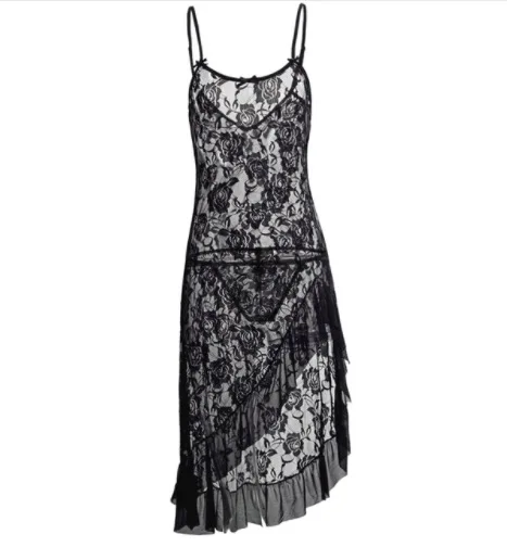 MILLYN S 6XL женское платье большого размера + стринги сексуальное нижнее белье