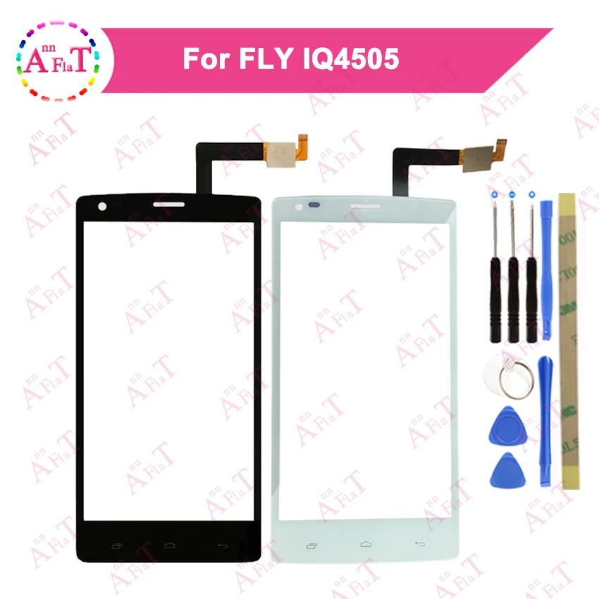 AnnFlat 5 0 ''для Fly IQ4505 iq4505 quad era life 7 смартфон запасной сенсорный экран дигитайзер