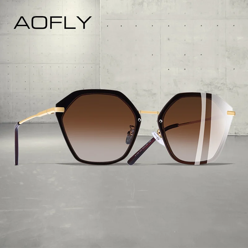 

AOFLY 2020 Luxury Polarized Women Sunglasses Fashion Brand Designer Ladies Vintage woman Female Sun Glasses oculos gafas uv400