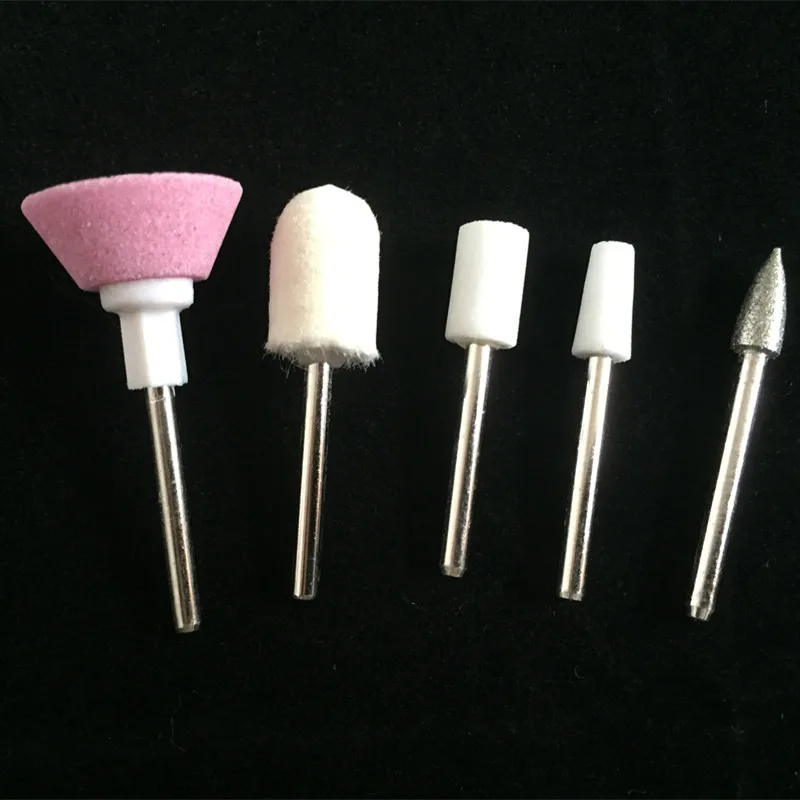 1 набор 5 стилей шлифовальный фотоаппарат для дизайна ногтей пилки сверл