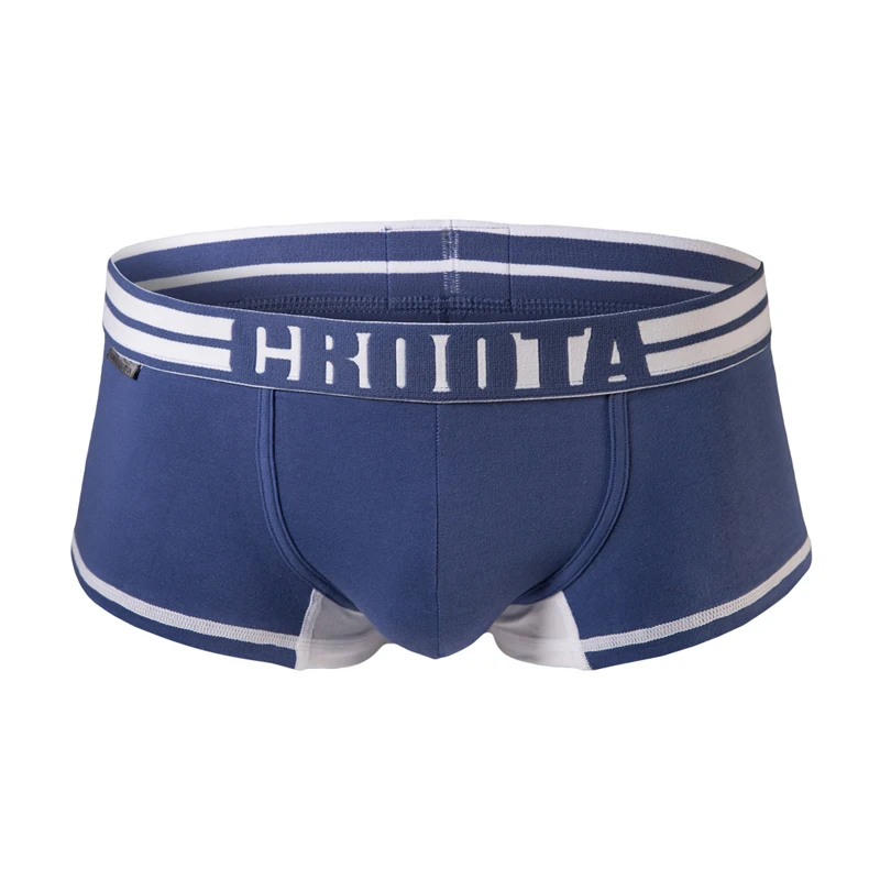 

CROOTA LETTER men underwear boxer boxers low rise hipster soft Cotton Cucea Underpants Comfortable Gay Pants drop-shipping