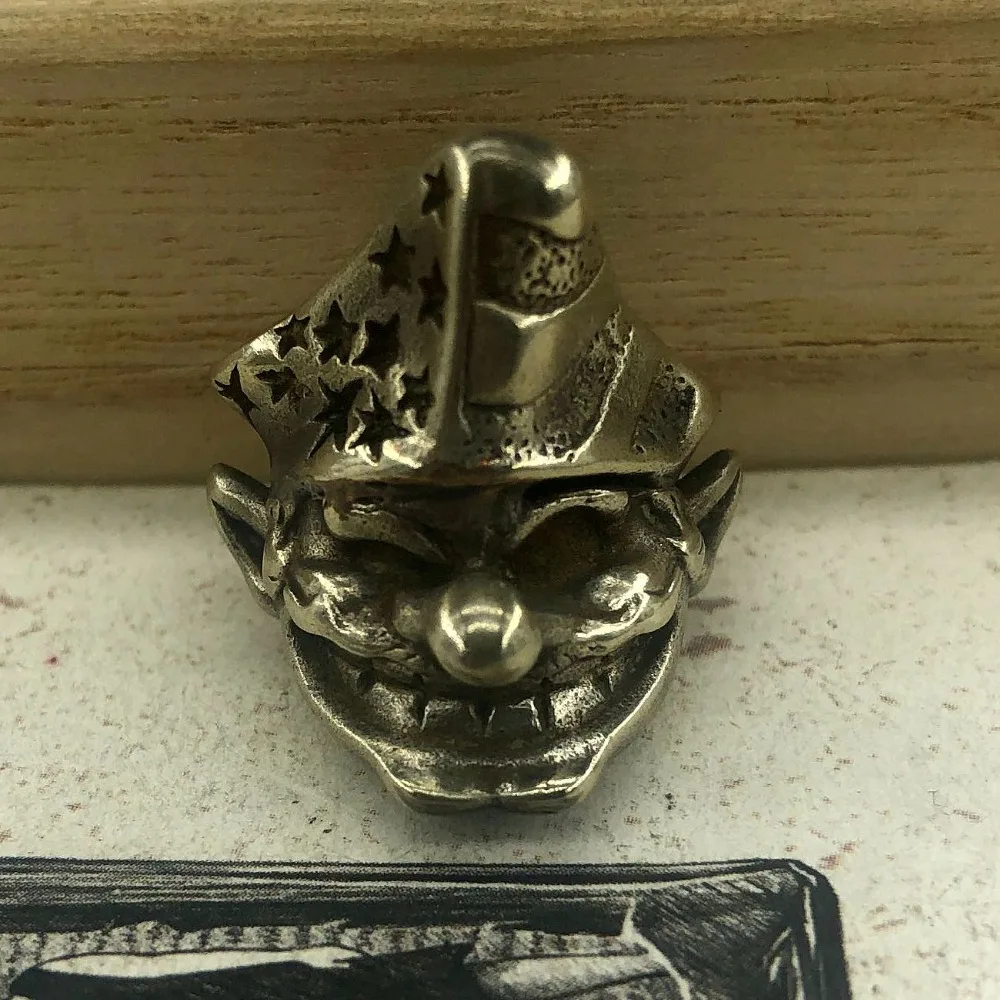 EDC инструменты ножи бусины медь звезды и полосатая шляпа череп бусы на шнурок