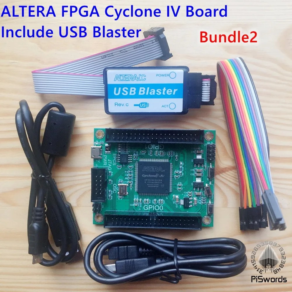 Материнская плата ALTERA FPGA для разработки CYCLONE IV EP4CE EP4CE6E22C8N с USB программатором Blaster