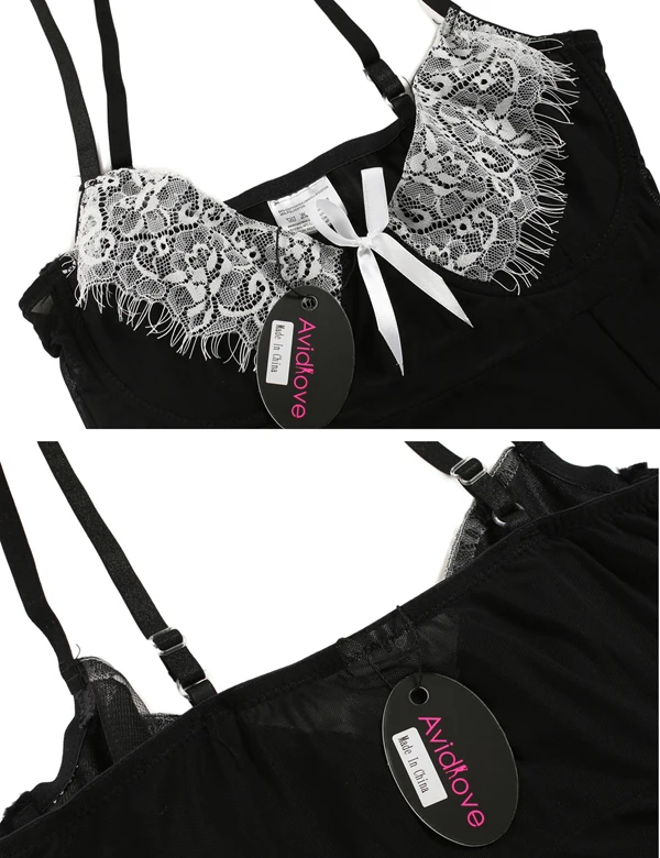 Бренд Avidlove летняя одежда для сна женское сексуальное нижнее белье ночная рубашка