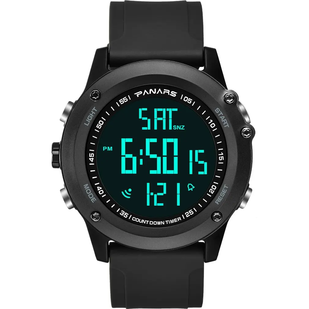 Мужские часы Роскошные водонепроницаемые спортивные цифровые мужские