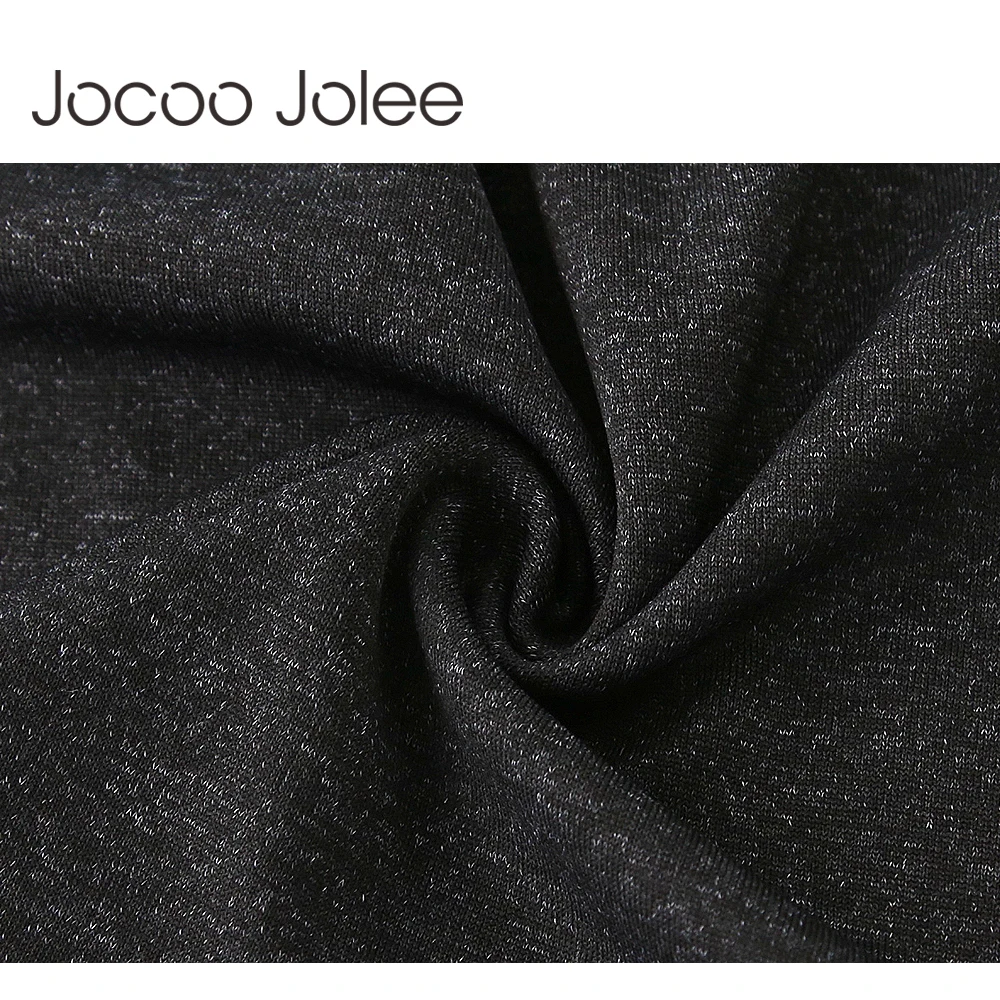 Новинка 2018 весенние модные базовые рубашки Jocoo Jolee женские сексуальные с открытой