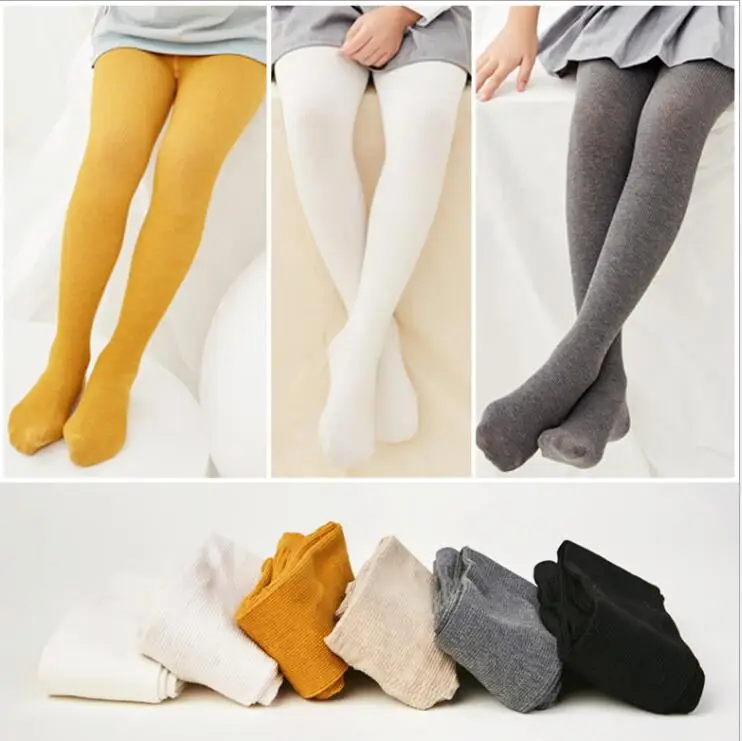 Осенние детские леггинсы для девочек модное нижнее белье штаны чулки 3 размера 6