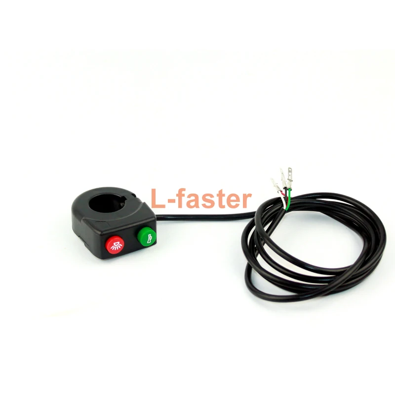 Электрический переключатель с двумя кнопками многофункциональный для