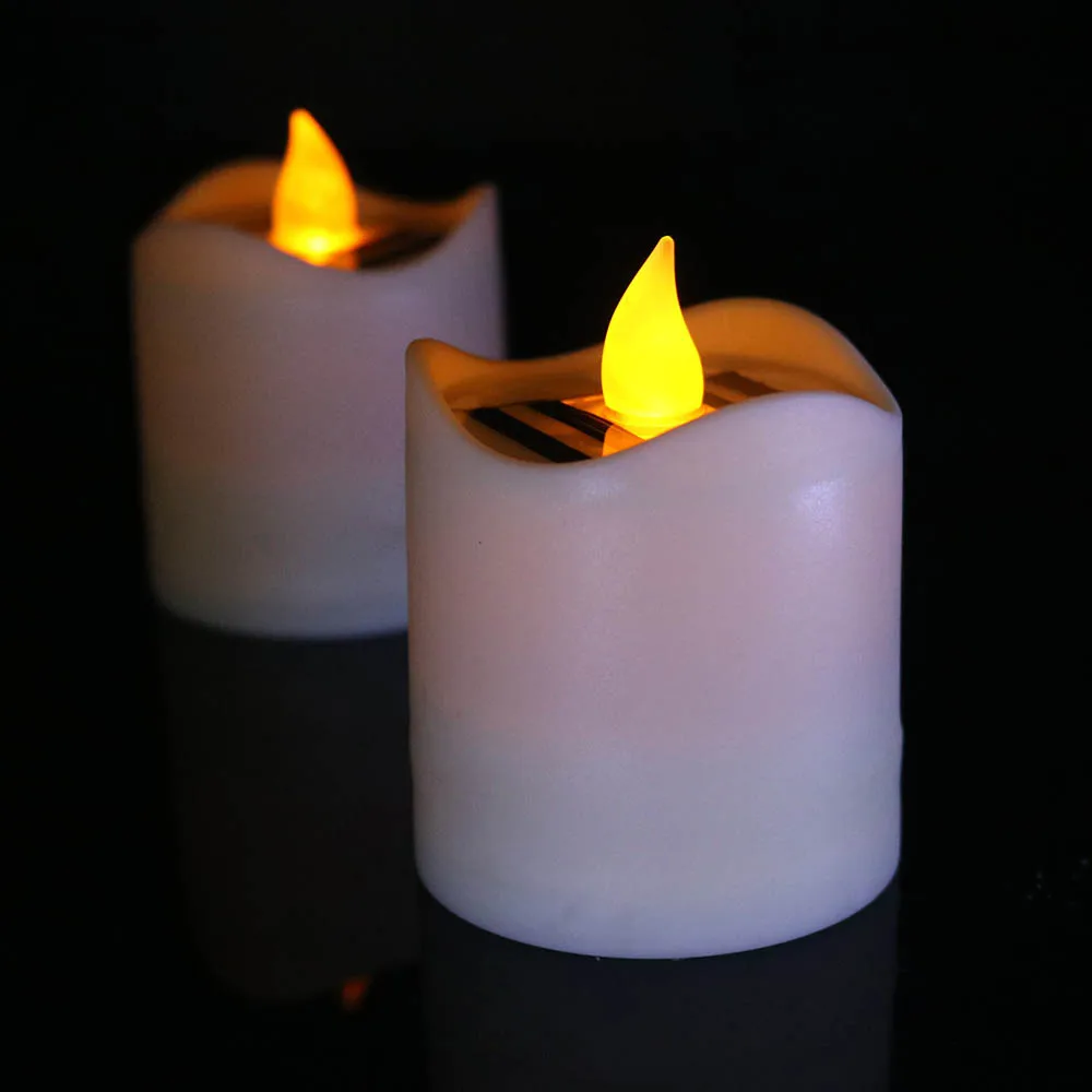 Светодиодная электронная беспламенная свеча 5 шт./лот лампа имитация свечи для
