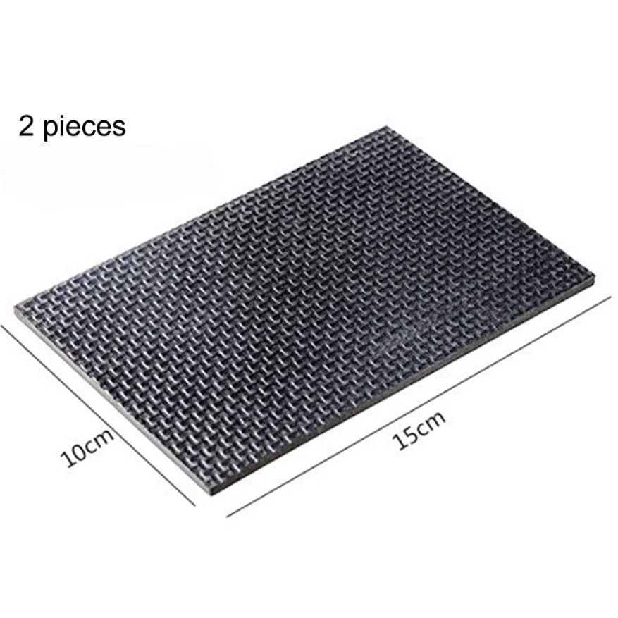 Rectangle(2pcs) Резиновый противоскользящий коврик для царапин, для ремонта мебели, защита для пола, набор для стула/стола/деревянные защитные подстилки - Цвет: Rectangle(2pcs)