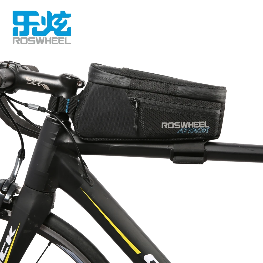 

ROSWHEEL ATTACK SERIES Waterproof Bike Bags High-capacity Tube Package Bag MTB Road Foldig Bike Phone Bag Cycling Equipment