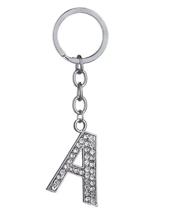 Лидер продаж милая пара письмо брелок для любителей сплава Мода Ювелирные эмали