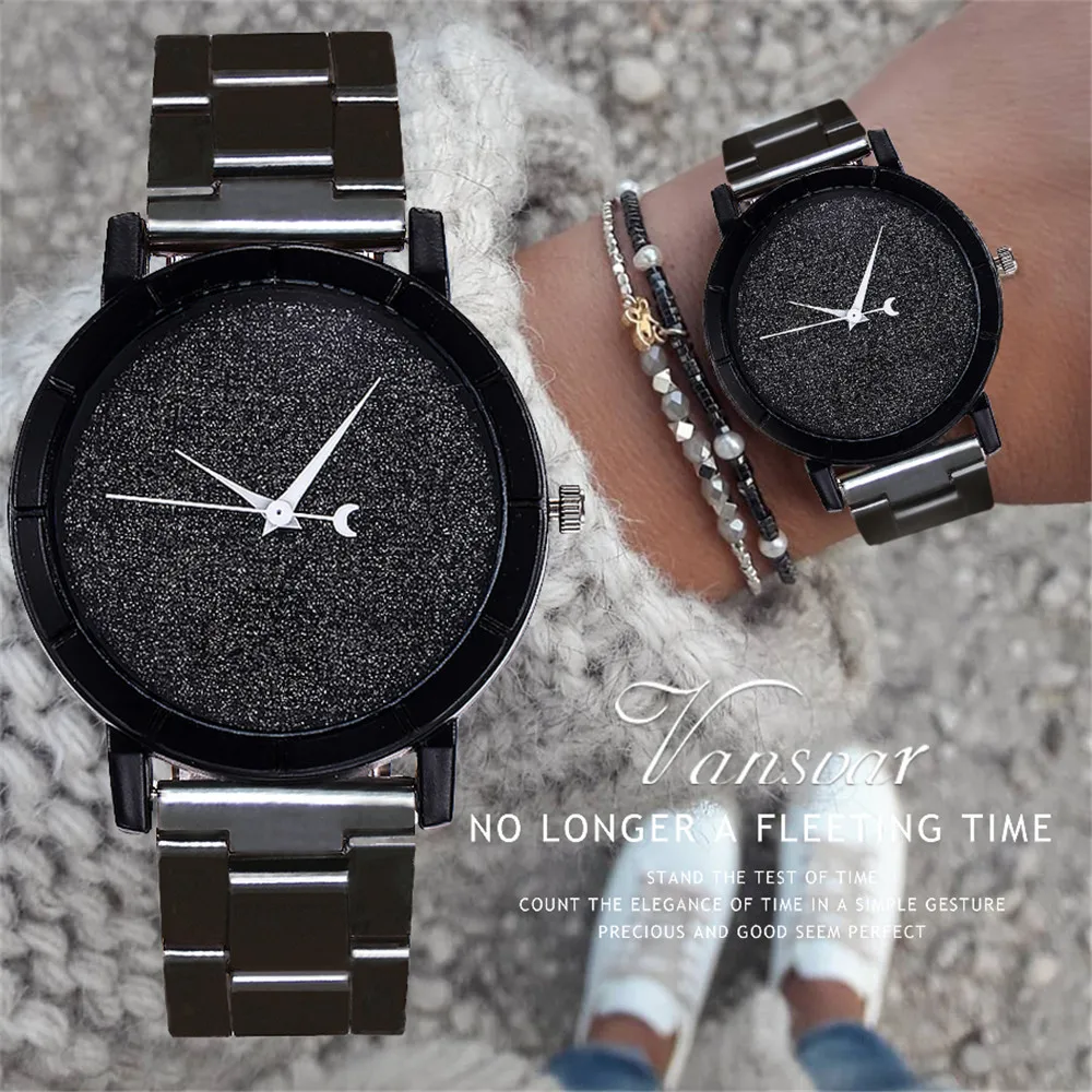 

2020 Quartz Women Watch Top Brand Casuaal Quartz Stainless Steel Band Beauty Design Strap Watch Analog Wrist Watches Reloj mujer