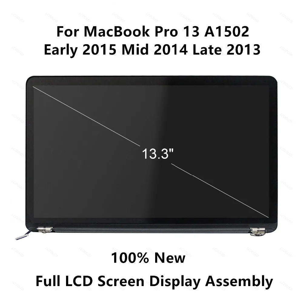 100% Новый светодиодный ЖК-экран для Apple MacBook Pro Retina 13 A1502 в начале 2015 года EMC 2835 Late 2013