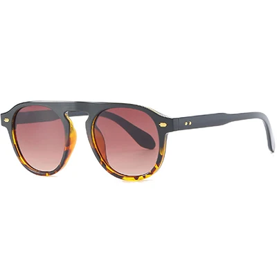 VEGA Eyewear овальные винтажные желтые Солнцезащитные очки женские/мужские ретро желтые очки модные тонированные солнцезащитные очки для женщин 339 - Цвет линз: VG339-6