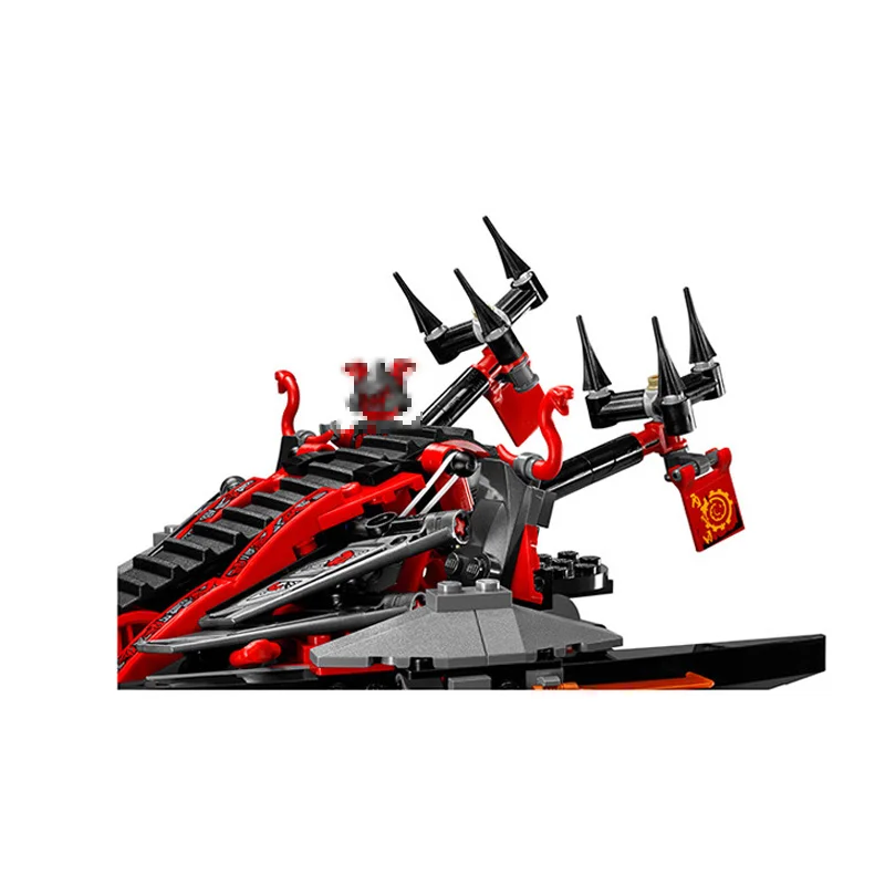 Совместимость с ninjago 70624 модели строительные игрушки 10580 331 шт. ниндзя Vermillion Invader