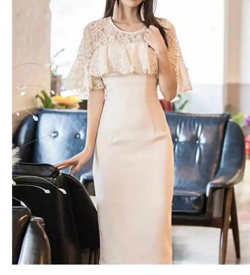 Облегающее однотонное платье с контролируемым поясом 2019 женское элегантное