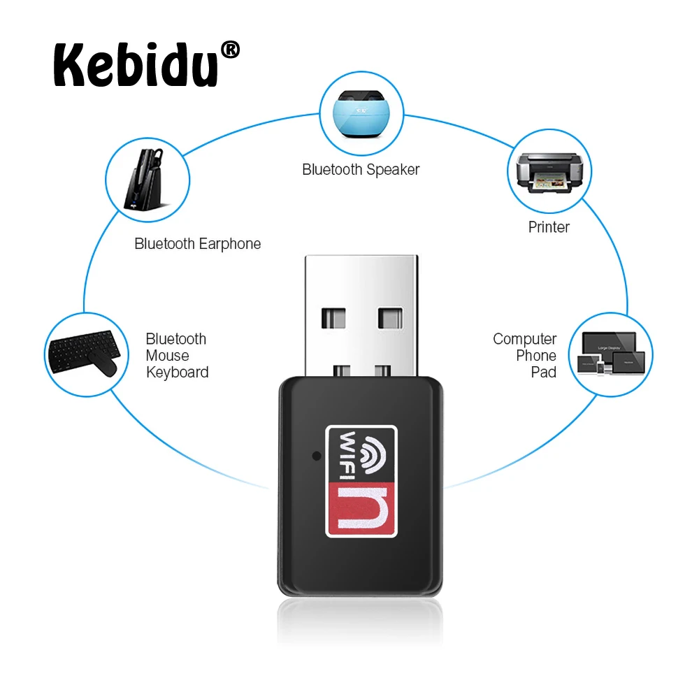 150 Мбит/с мини USB WiFi беспроводной адаптер приемник внешняя сетевая карта Wifi ключ