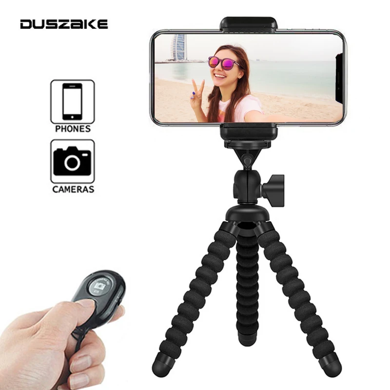 Легкий мини-штатив Duszake для телефона Трипод камеры Gorillapod смартфона Гибкий