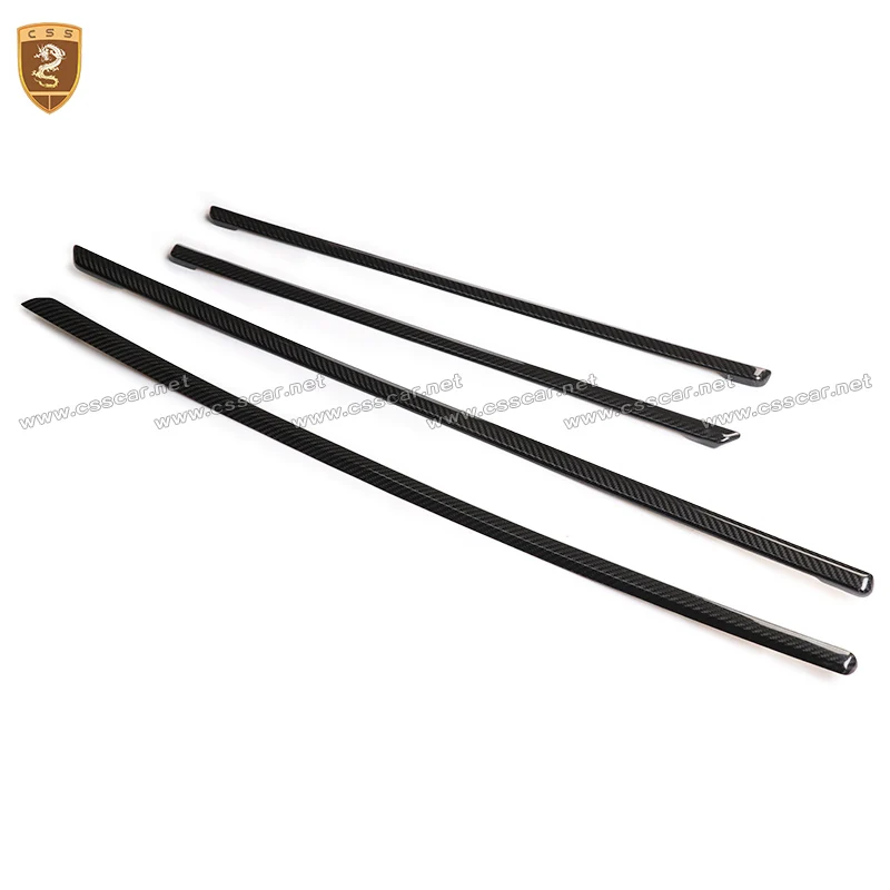 CSSYL автомобильные аксессуары углеродный Ciber rount задняя дверь полоса для BMW 4 серии