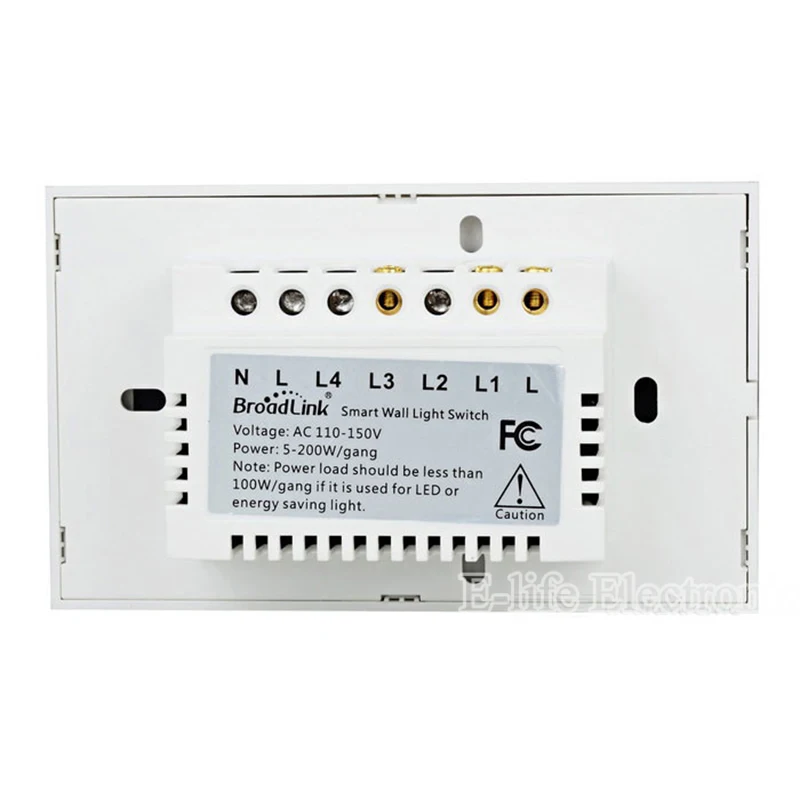 США/AU Стандартный Broadlink 2 банды 1 способ Беспроводной Управление выключатель