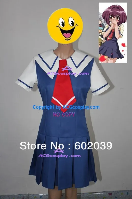 

Chibi Vampire Karin Maaka Cosplay Costume school uniform girl skirt
