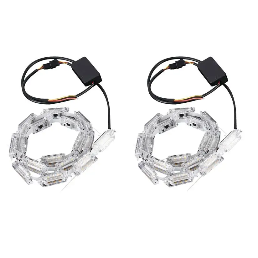 Автомобильный Стайлинг 2 шт. светодиодный автомобильный наездник ленточный