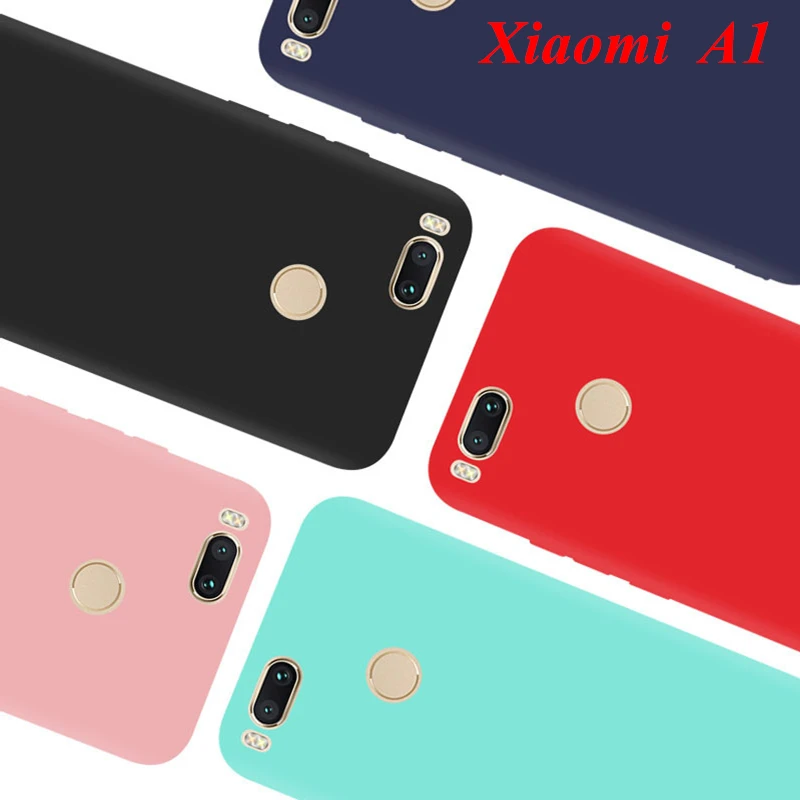 Новый матовый Силиконовый чехол ярких цветов для Xiaomi A1 6 6X 5X MAX 2 мягкий из ТПУ Redmi 5A
