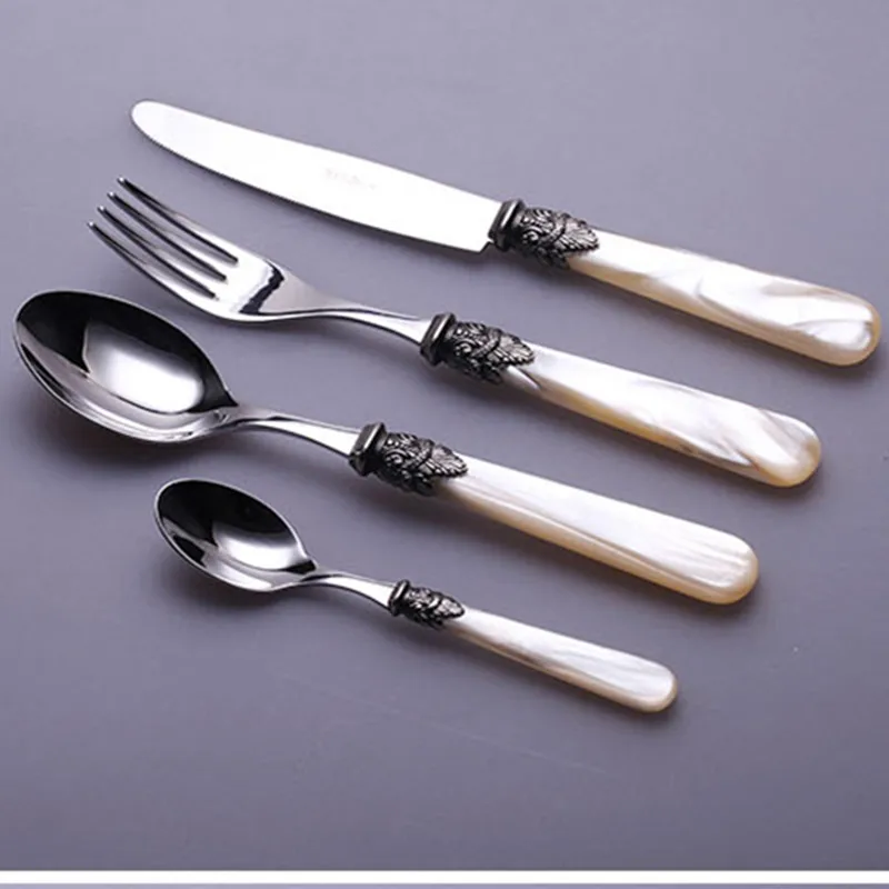 Высококачественный набор посуды из нержавеющей стали ручная работа ручка для