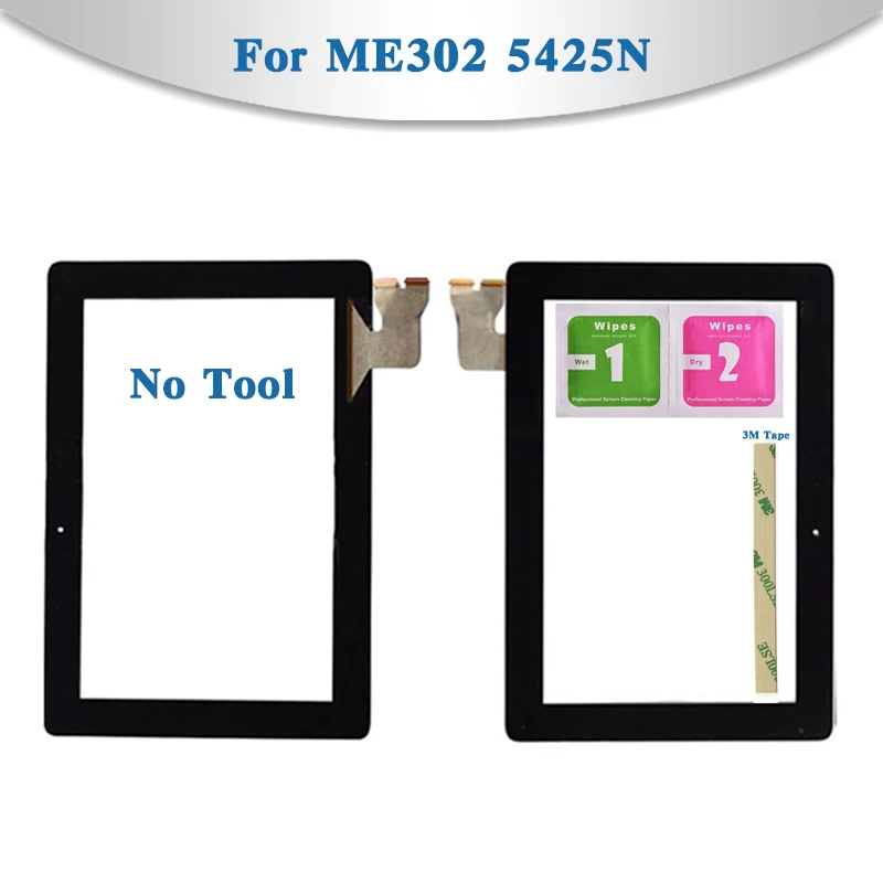 For ASUS MeMO Pad FHD 10 ME302 ME302CL ME302KL K005 K00A 5425N FPC-1 Touch Screen Digitizer Sensor Front Outer Glass Lens Panel |