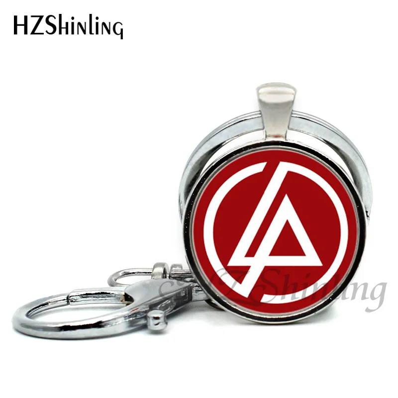 Новое поступление, брелок Linkin Park с логотипом Linkin Park, ювелирные изделия, стеклянный купольный кулон, брелок для мужчин и женщин, вечерние, подарок