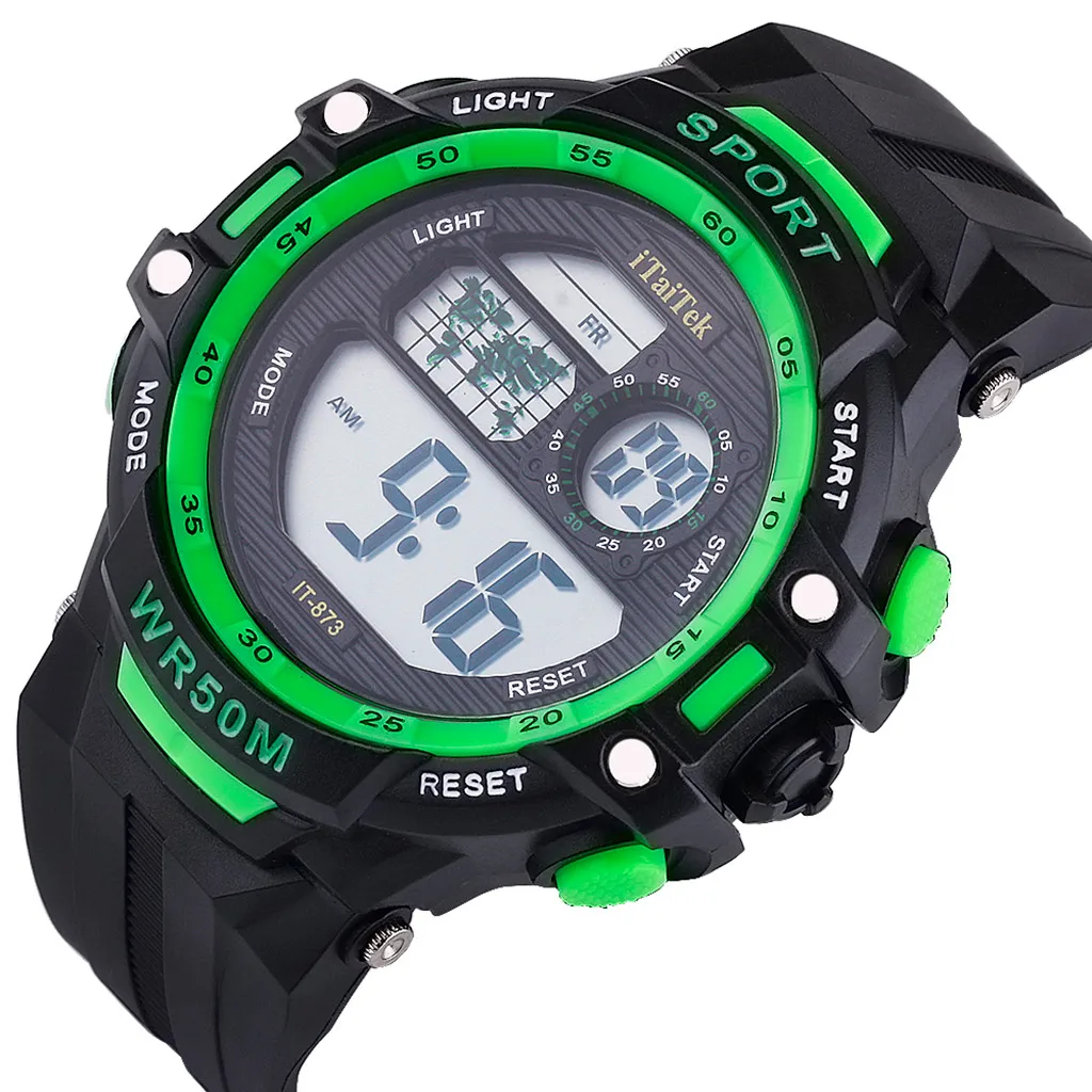 Reloj hombre цифровые водонепроницаемые спортивные часы многофункциональные светящиеся модные электронные женские часы reloj mujer
