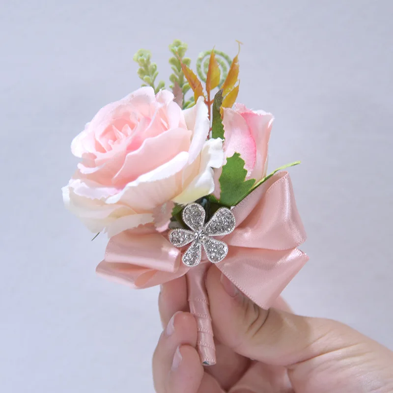 Новинка свадебный букет цвета слоновой кости и румян розовый фиолетовый пион из