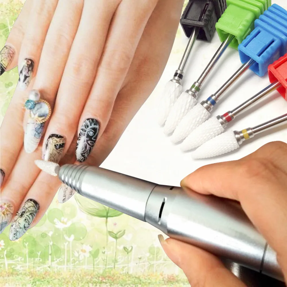 Фрезер для маникюра с речным озером аксессуары электрической дрели пилка ногтей