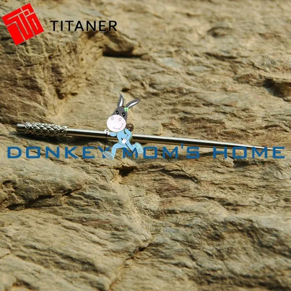 Titaner титановый водонепроницаемый зубочистка Многофункциональный узор Fruitpick многоразовый/перерабатываемый инструмент наружные наборы для кемпинга