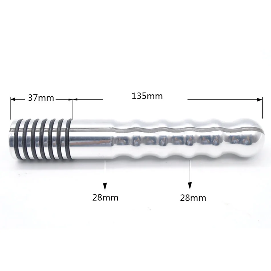 Электрошоковая Анальная игрушка для взрослых гладкая пробка БДСМ из