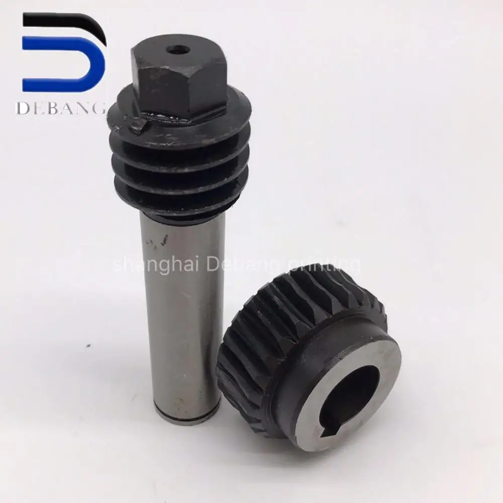 2 шт. лот GTO SM74 MO печатная машина червяк 42.006.029 шестерня M2.006.0111 комплект высокого качества, произведенный в Китае.