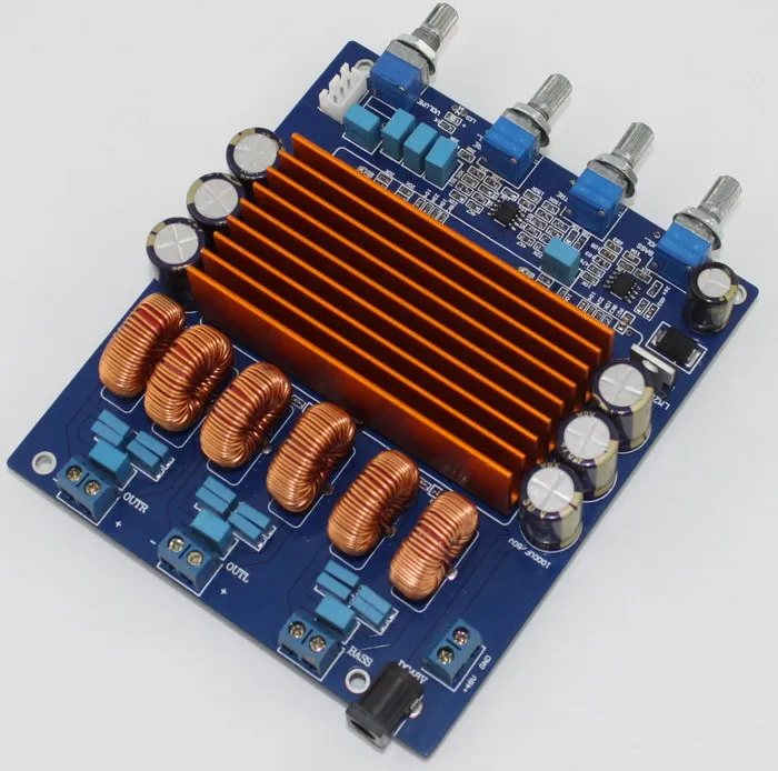 Собранные класса D AMP доска STA516B 2.1 усилителя (320 Вт + 160 Вт)|2.1 amplifier board|amplifier boardamp board |