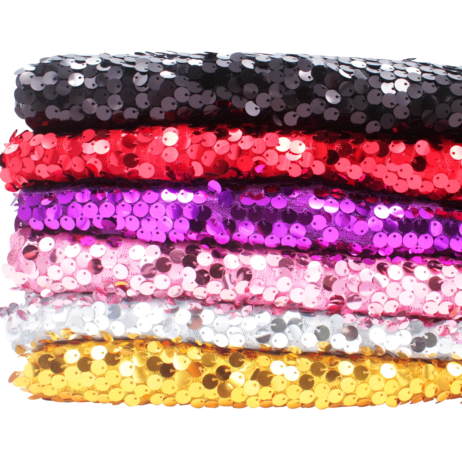 100 x 150cm Sparkly Sequin Paillette Fabric Fish Scale Cloth For DIY Sewing Craft Wedding Banquet Party Decoration | Дом и сад