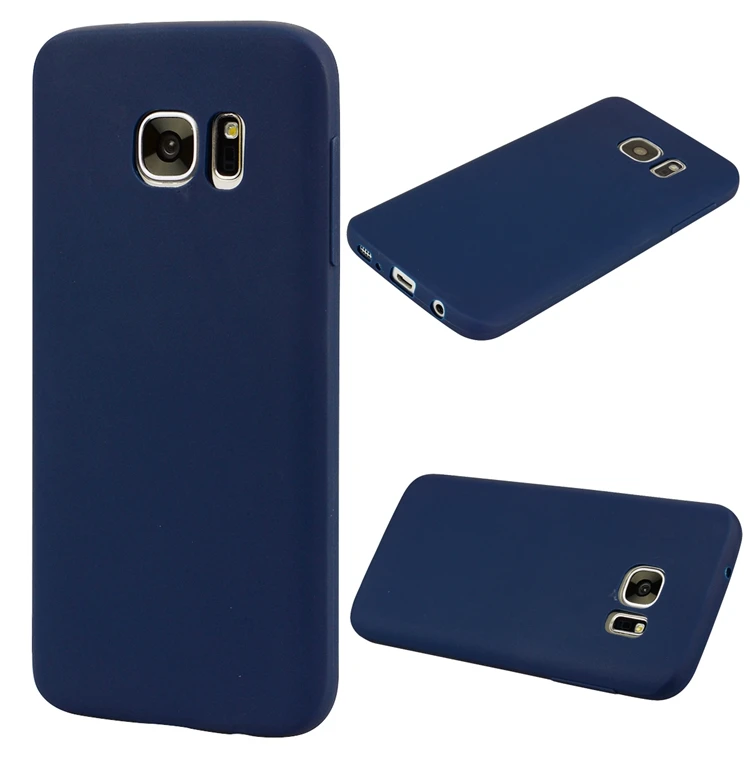 Резиновый силиконовый чехол из ТПУ для samsung Galaxy S7, чехол Edge samsung S7, чехол ярких цветов, мягкая задняя крышка из ТПУ для Galaxy S7 Edge, чехол