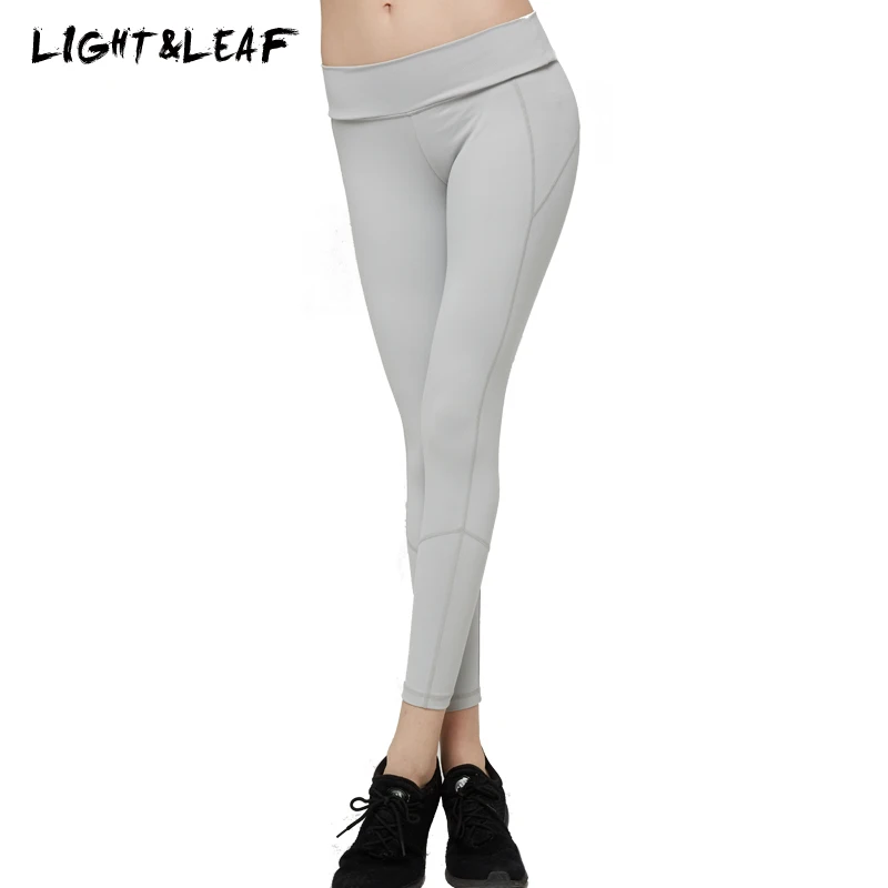 light&ampleaf women leggings new fashion casual workout gyms solid patchwork high waist girls brand quality beauty | Женская одежда