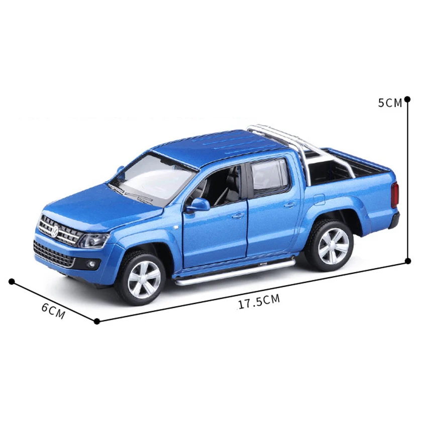 Игрушечный пикап C 1:30 VW AMAROK модель автомобилей из сплава детские игрушки