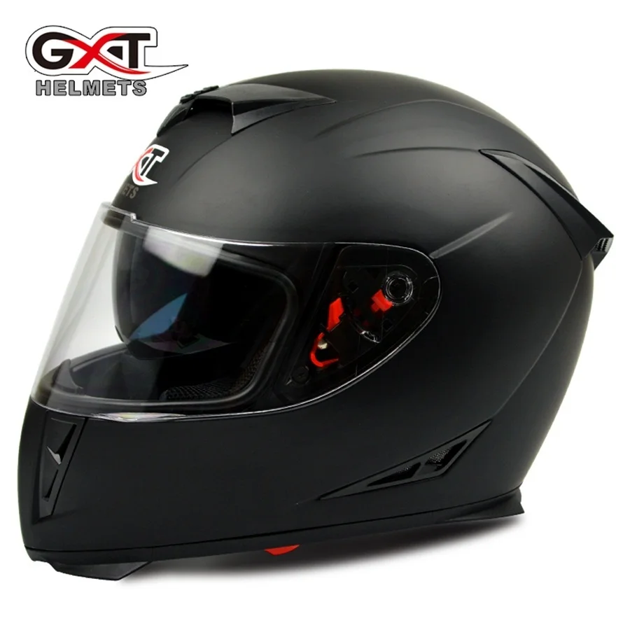 Шлем мотоциклетный с двойным козырьком гоночный шлем на все лицо в горошек 6