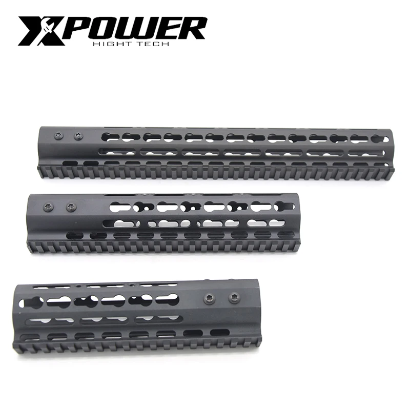 

XPOWER NSR Handguard Rail System Keymod 7'9'11'13.5'15' For AEG Air Guns Airsoft Pistol Gel Blaster M4 V2 Tactical